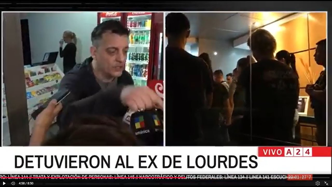 🔴 DETUVIERON A LEANDRO GARCÍA GÓMEZ, EL EX DE LOURDES FERNÁNDEZ DE BANDANA