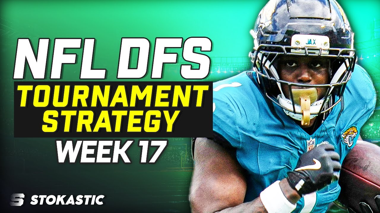 NFL DFS Sims Tournament Strategy Week 17 | NFL DFS Strategy