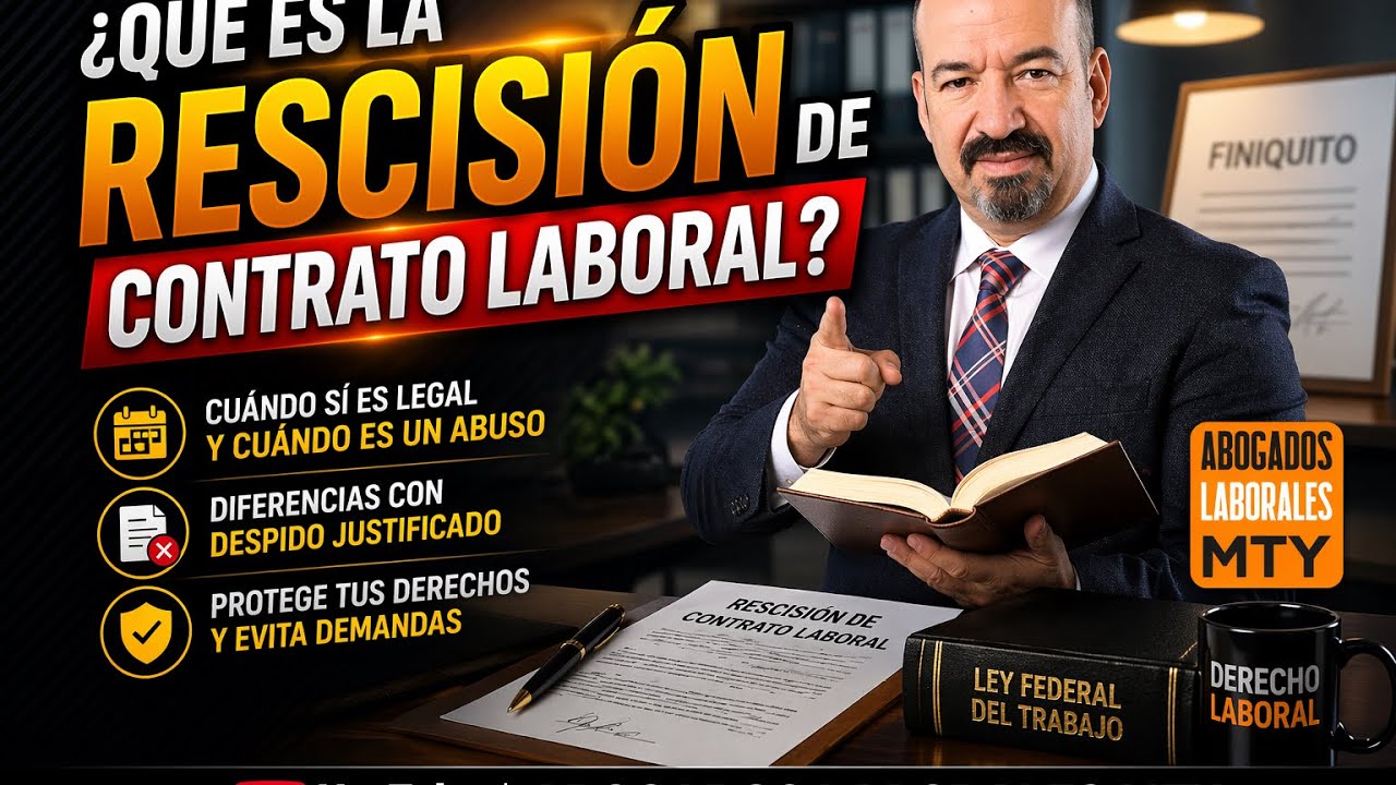 RESCISIÓN DE CONTRATO LABORAL