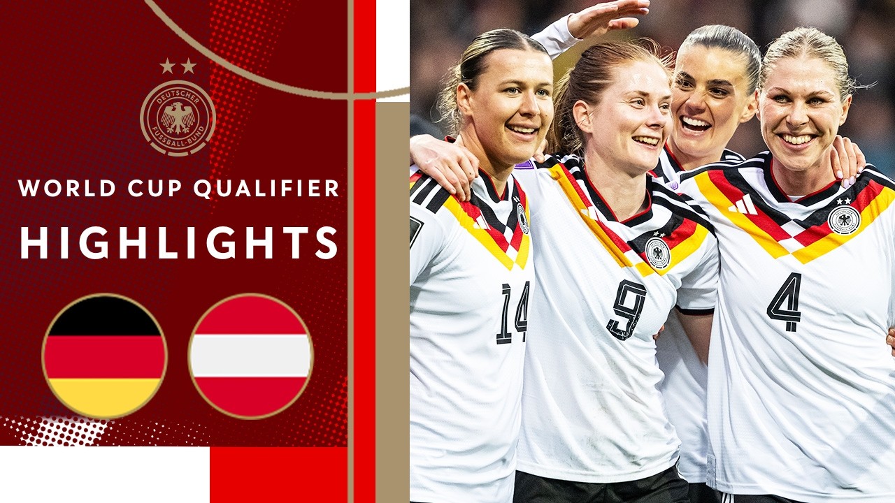 Dickes Ausrufezeichen! | Deutschland - &Ouml;sterreich 5:1 | Highlights | Frauen WM-Qualifikation