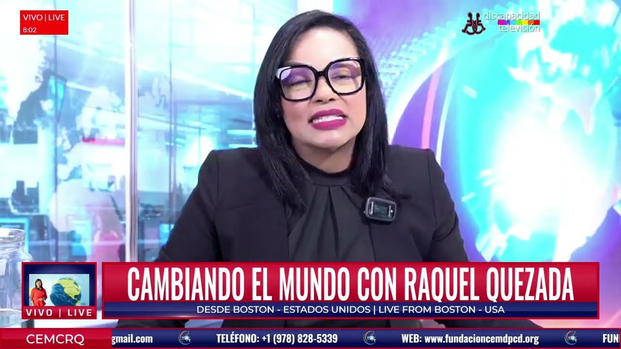 🔶| Cambiando el Mundo con Raquel Quezada | Historias de Inclusión, Discapacidad y Salud - 08-11-2025