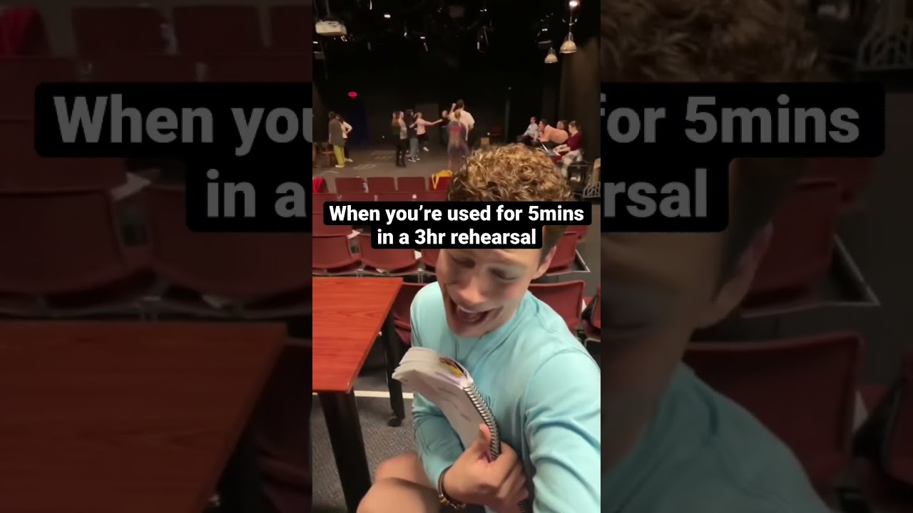 Theatre kid life to the max #theatrekid #theatre #musical #funny #trending #theme