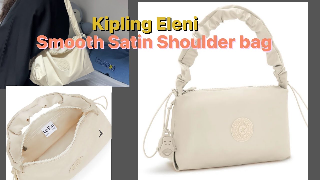 Kipling Eleni shoulder bag- Simply Beige|Bag Review| Life of Faye