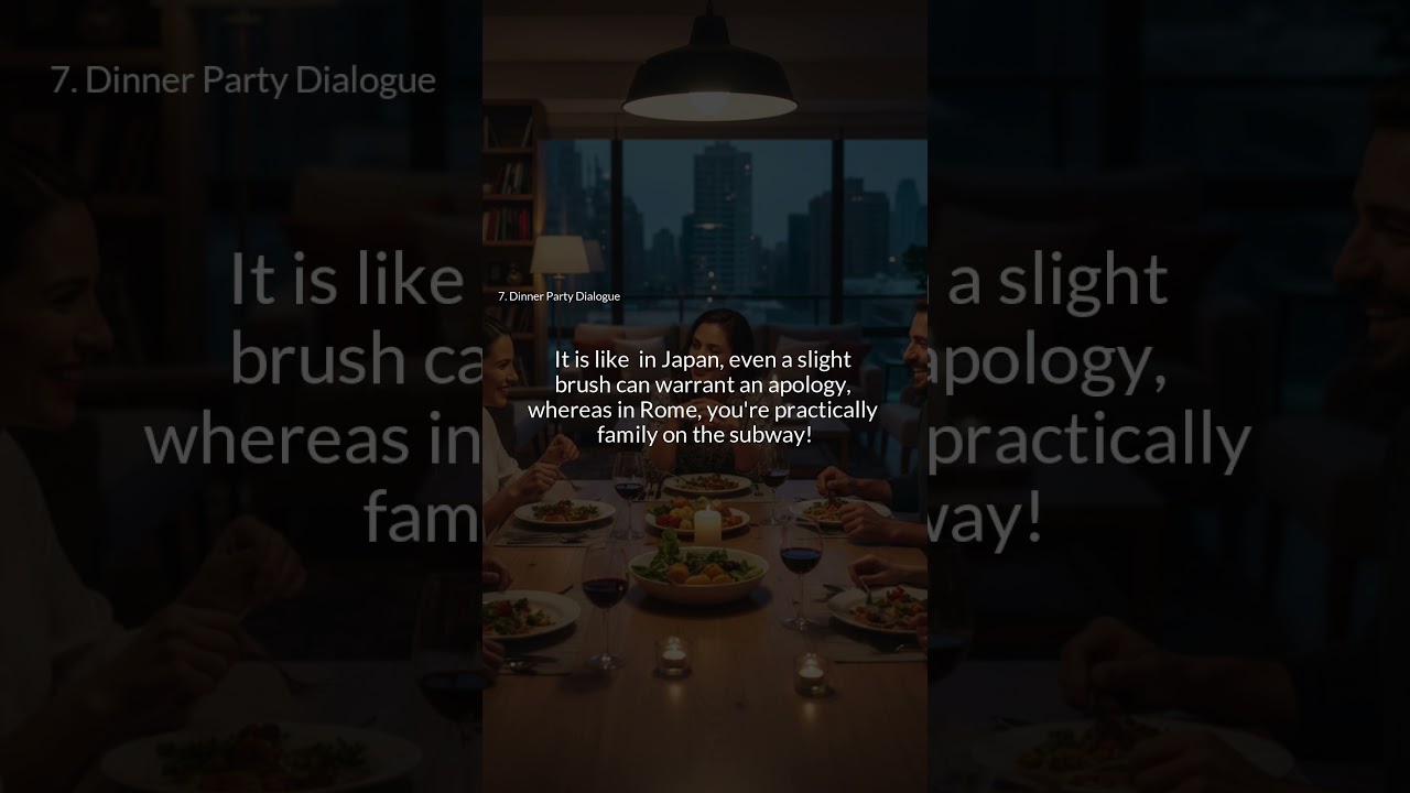 Office English #15-7 - Dinner Party Dialogue #conversation #workplacecommunication