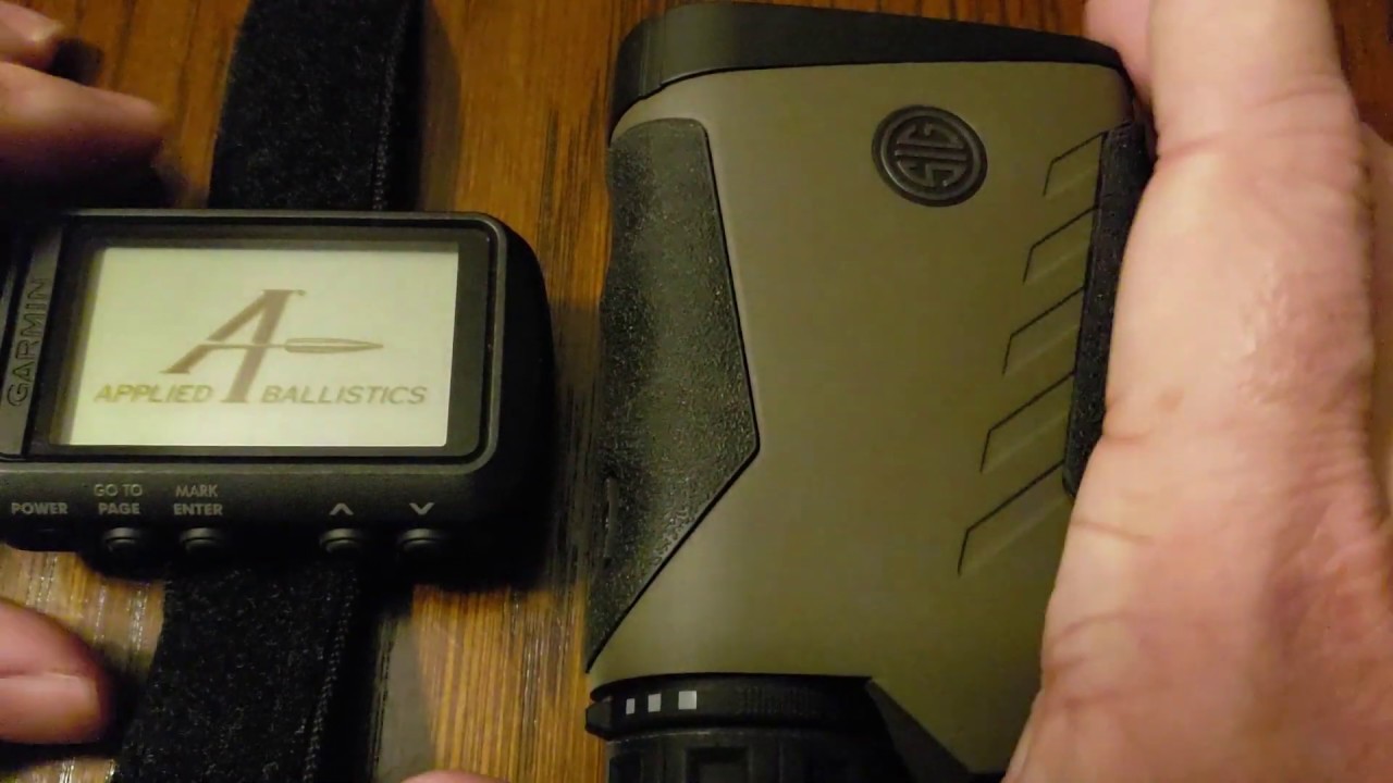 Pairing a Garmin® Foretrex® 701 to a Sig Sauer® BDX™ Device