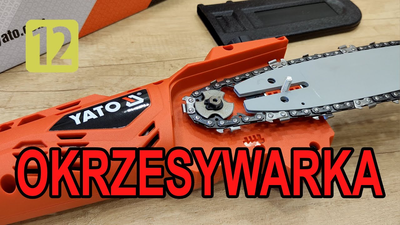 Piła do gałęzi.  Okrzesywarka YATO YT-82836.