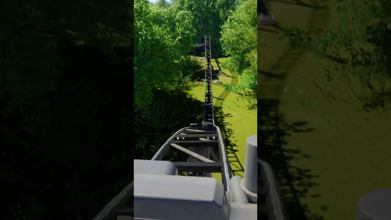 Thirteen at Alton Towers in Planet Coaster 2!! 🎢🌳 #altontowers #thirteen #planetcoaster2