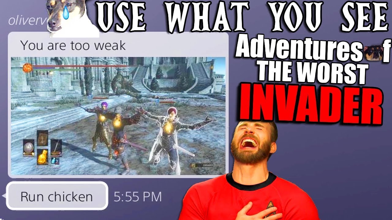 Dark Souls 3 PvP: USE WHAT YOU SEE IN INVASIONS (W/Sadmail)