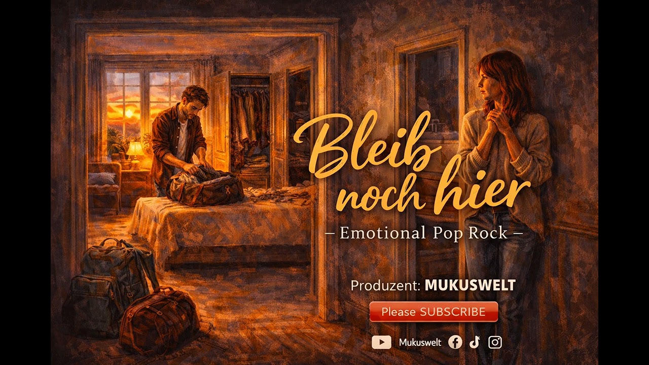 Bleib noch hier – Wenn Liebe zerbricht | Emotional Pop Rock | Mukuswelt