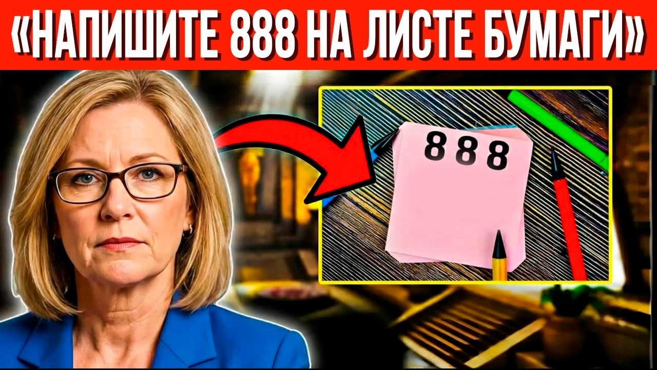Напишите 888 на чистом листе бумаги и положите его под подушку,  чтобы осуществить любое желание