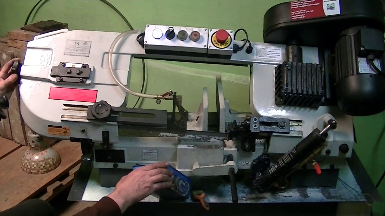 Przecinarka taśmowa BS 712 prawie 3 lata w warsztacie