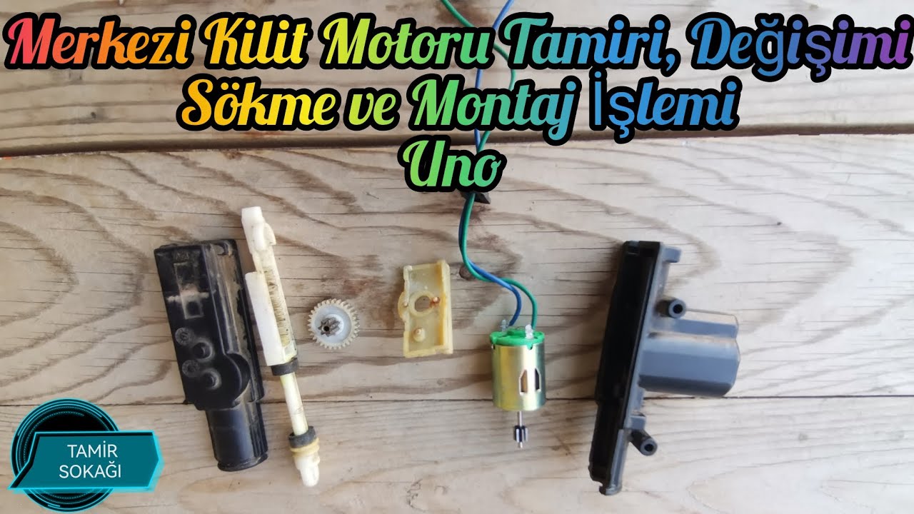 Merkezi Kilit Motoru Tamiri, Değişimi, Sökme ve Montaj İşlemi.