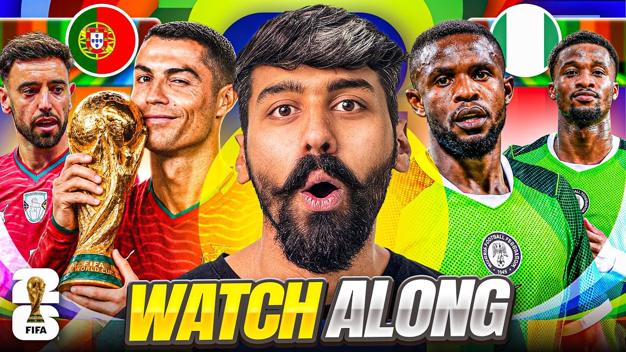 PORTUGAL VS NIGERIA PRE FIFA WORLD CUP 2026 LIVE MATCH REACTION