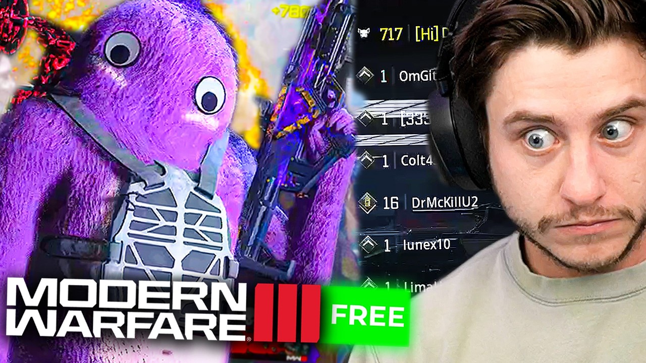 Modern Warfare 3 🤝 Free To Play