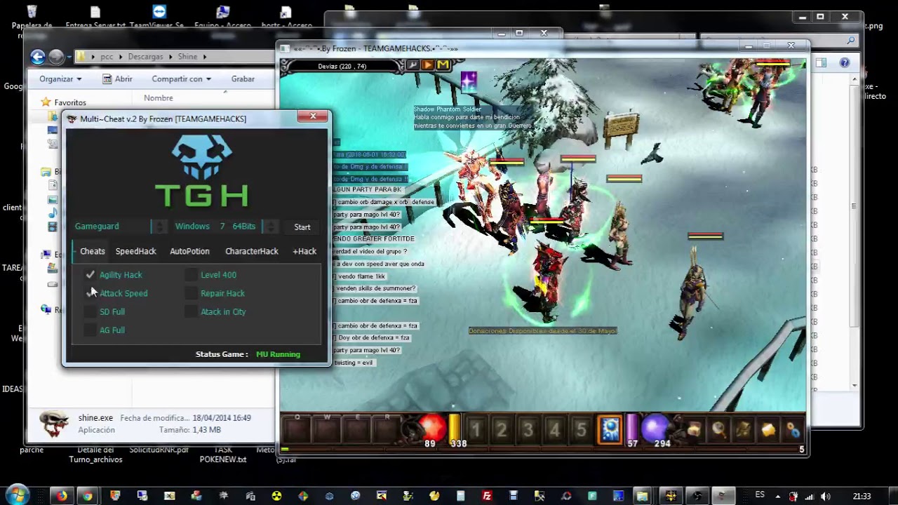 [Descarga SpeedHack para Wiland MU]