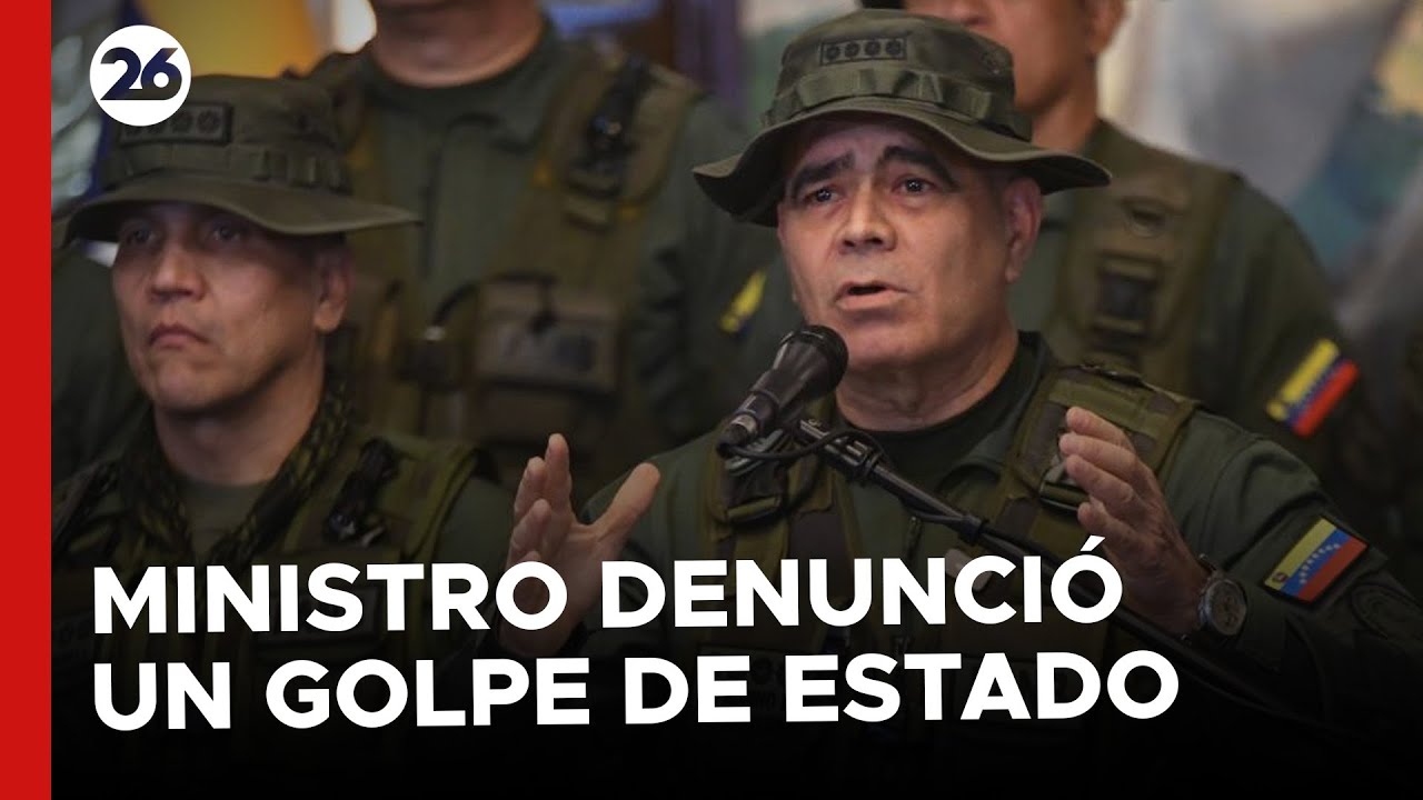 🚨 VENEZUELA | El MINISTRO DE DEFENSA denunció un GOLPE DE ESTADO contra NICOLÁS MADURO | #26Global
