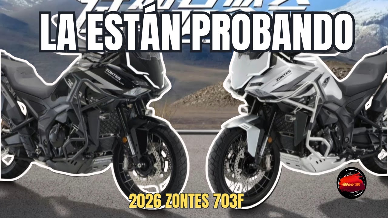 Así es la Zontes 703F 2026 antes de llegar a Europa.