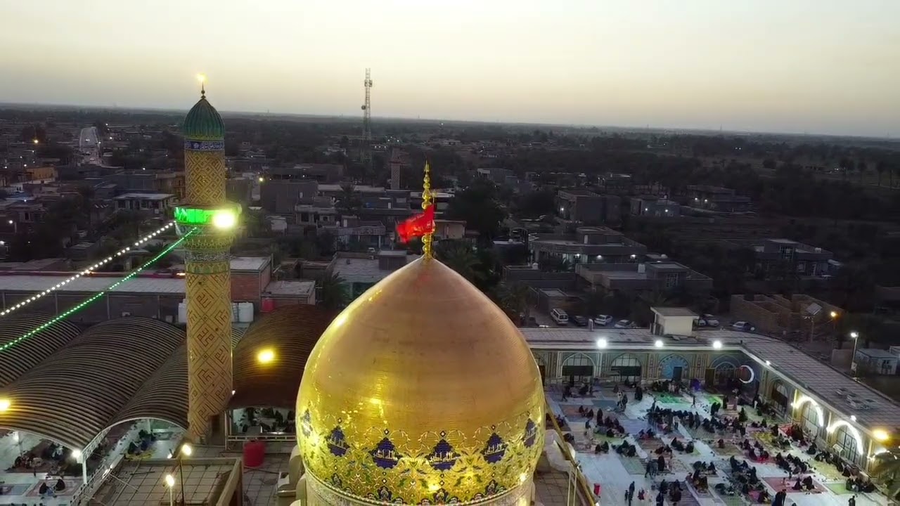 اجواء رمضانيه من مزار زيد الشهيد) 