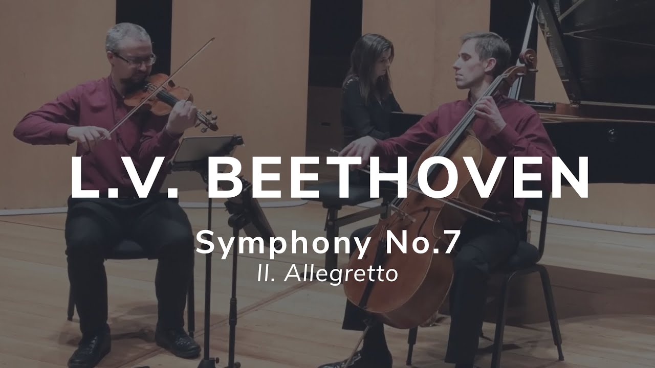 Beethoven, Symphony 7 - II. Allegretto (arr. for Piano Trio)