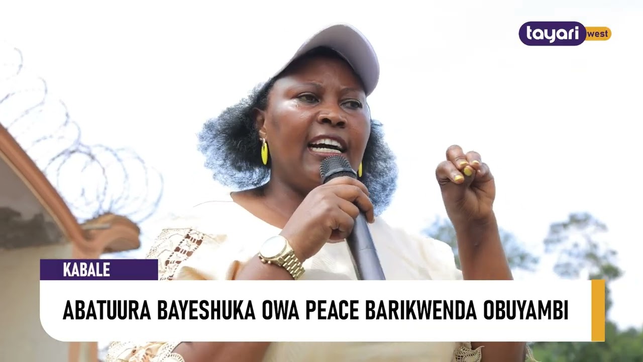 #AGENSHONGA: ABATUURA BAYESHUKA OWA PEACE BARIKWENDA OBUYAMBI - KABALE