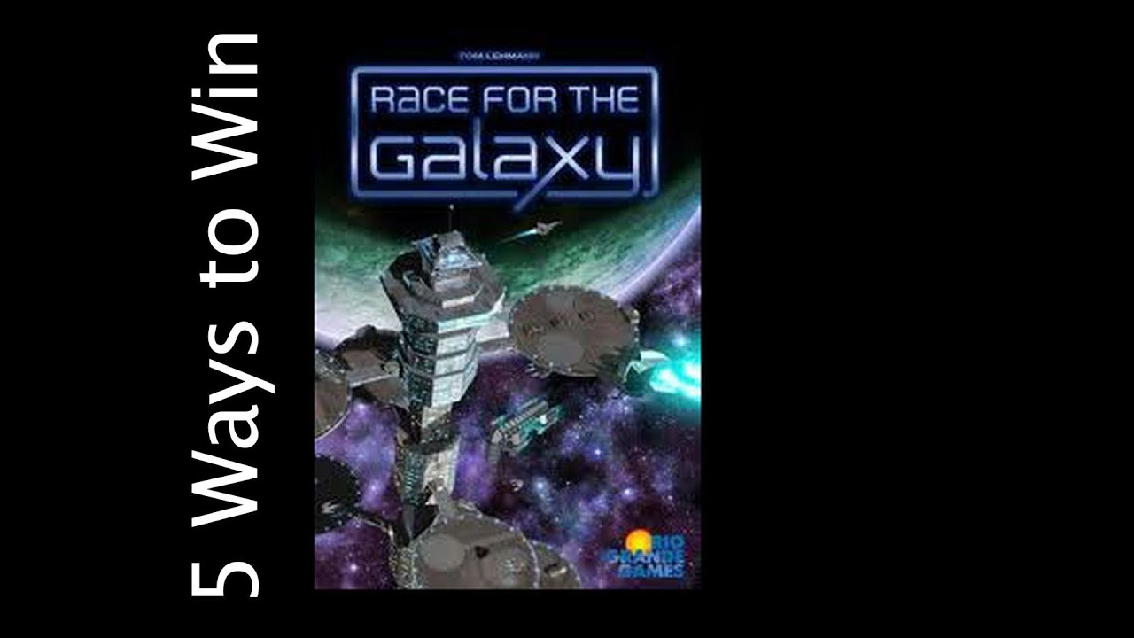 5 Ways to Win: Race For The Galaxy
