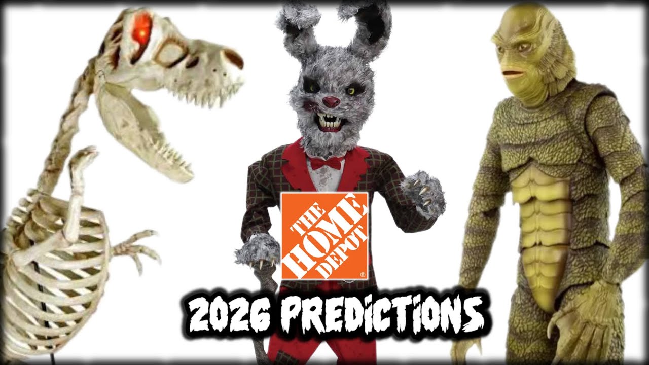 Прогнозы Home Depot на Хэллоуин 2026 года | Что Home Depot предложит в 2026 году???