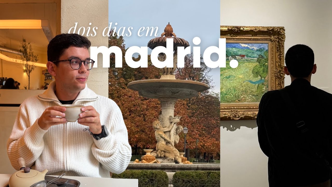 48h em madrid | cafeterias, museus, dias de outono, melhor pizza da espanha e correndo pela cidade