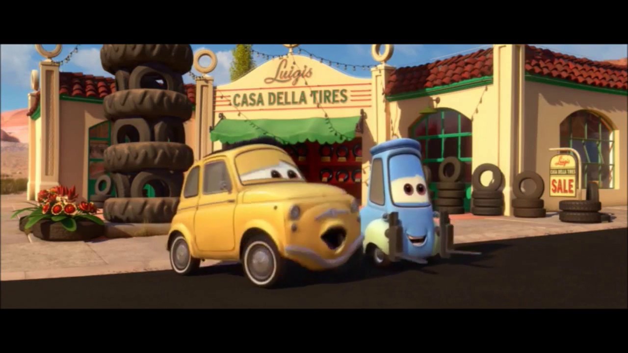 Cars 2 but it's only when Guido is on screen