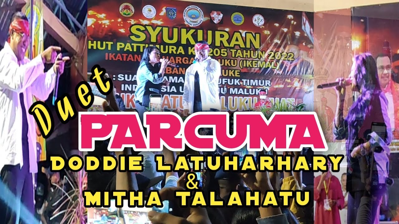 Doddie Latuharhary feat Mitha Talahatu Konser Di Merauke