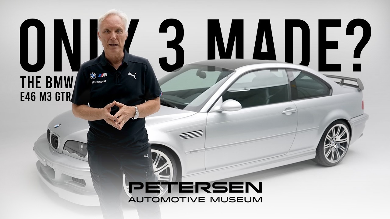 1 OF 3 UNICORN - THE 2001 BMW E46 M3 GTR STRASSENVERSION