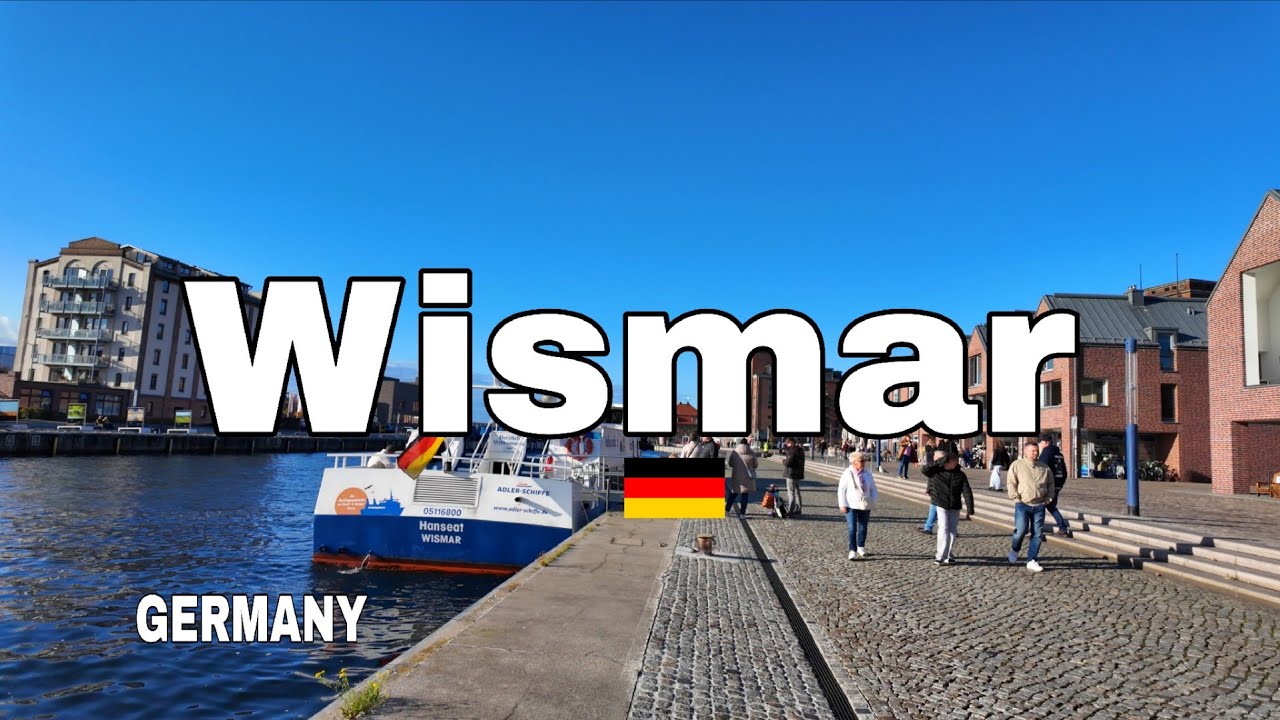 Wismar Germany 🇩🇪 Walking Tour | Exploring the Historic City in 4K 60fps