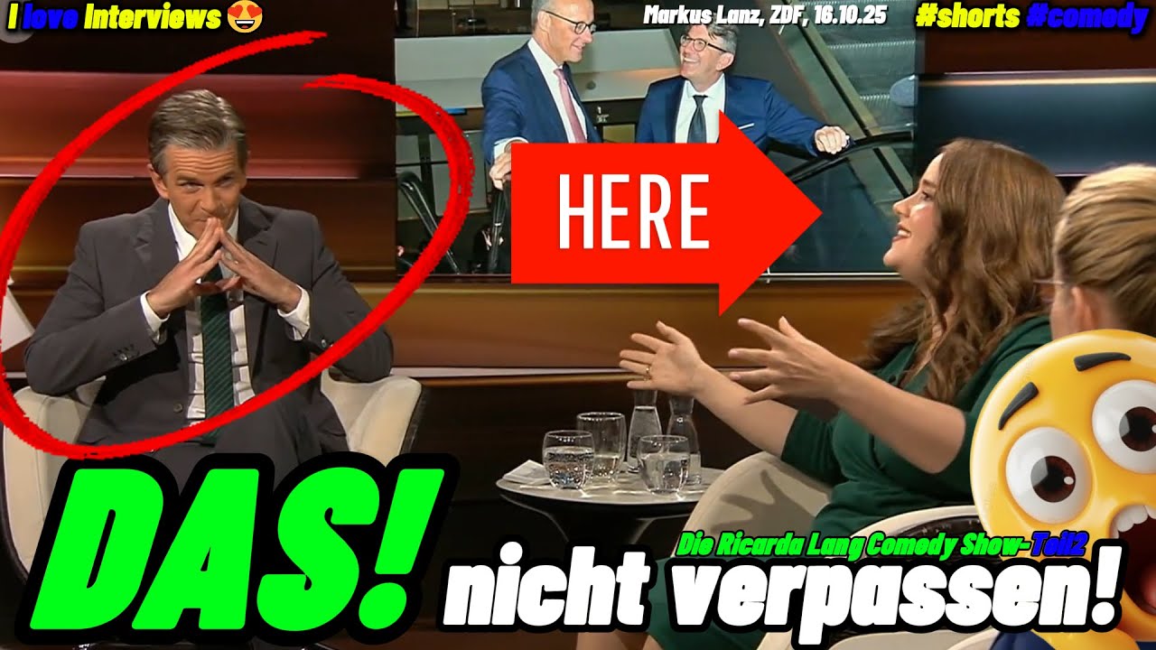 „Alte weiße Männer“? GENAU! – Ricarda Lang lässt Lanz komplett sprachlos zurück 😳😂