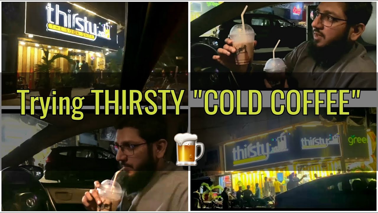 Thirsty soda | Cold Coffee | THE BEST SODA SHOP IN KARACHI | Pakistan | sufyan world