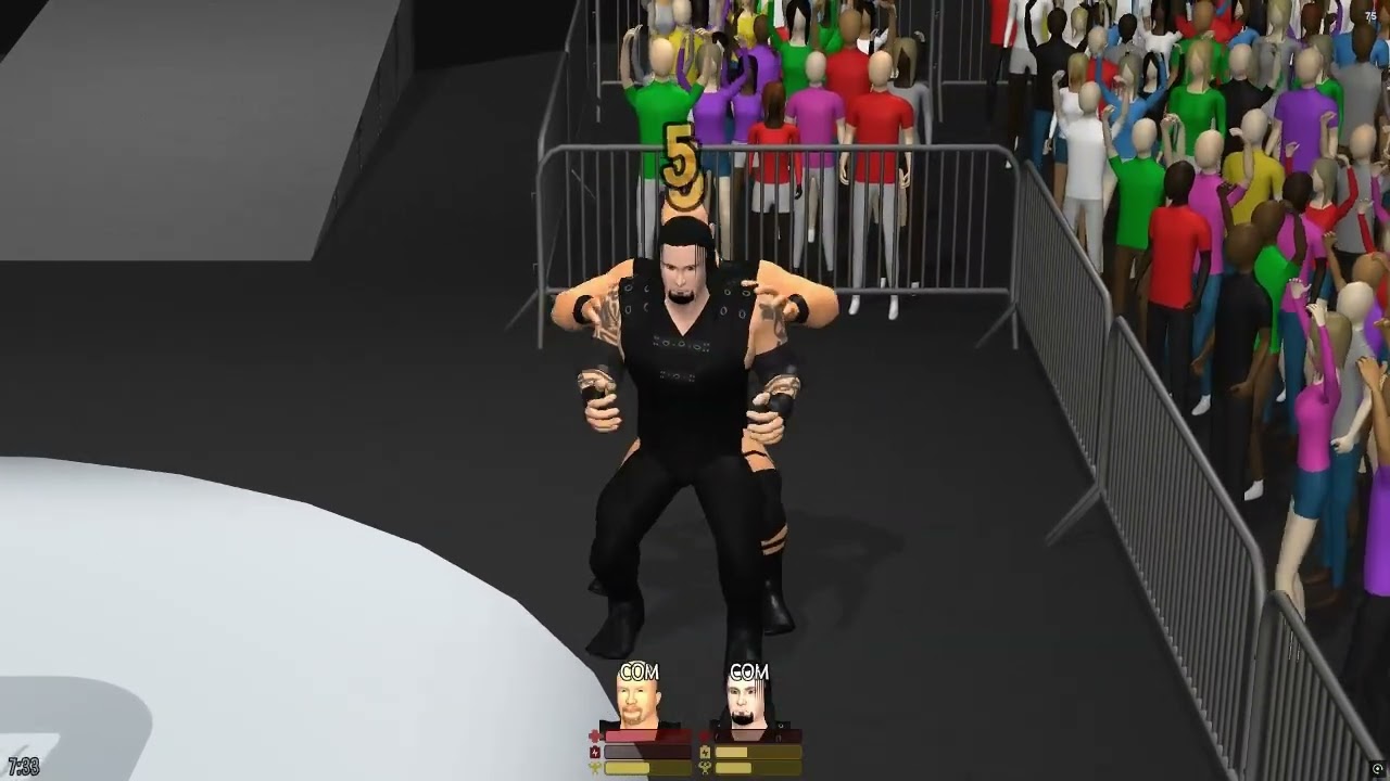 'Stone Cold' Steve Austin vs The Undertaker Casual Pro Wrestling