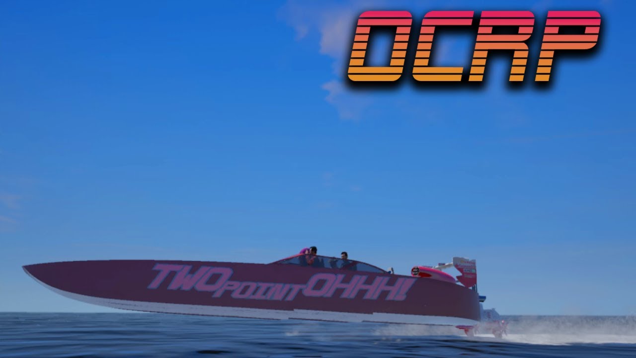 Going 700MPH In A Boat in OCRP | GTA RP