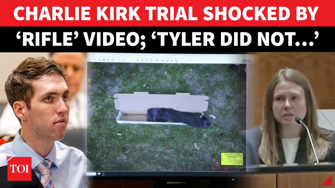 DAMNING PROOF! Tyler Robinson &lsquo;DID NOT SHOOT&rsquo; Charlie Kirk; Rifle Video SHOCKS Erika, Lance Twiggs