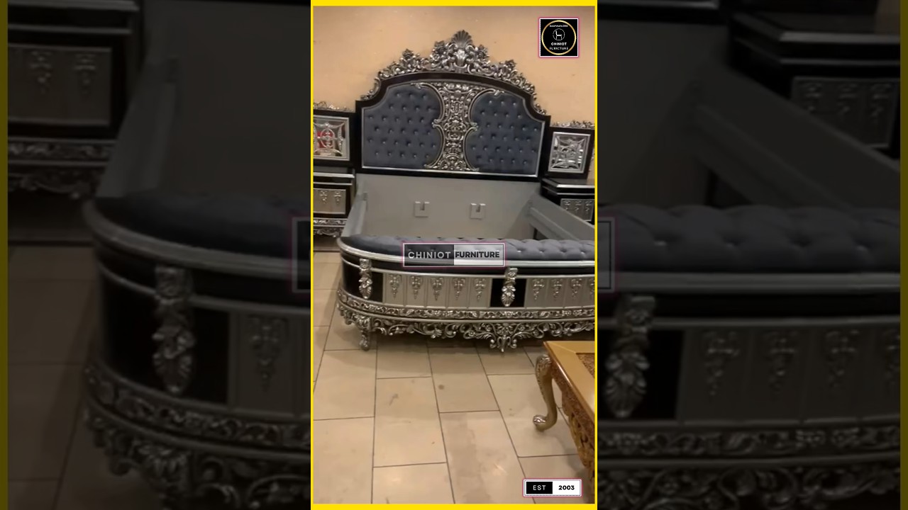 Bed Set Chinioti #chiniotfurniture #bedset #youtubeshorts