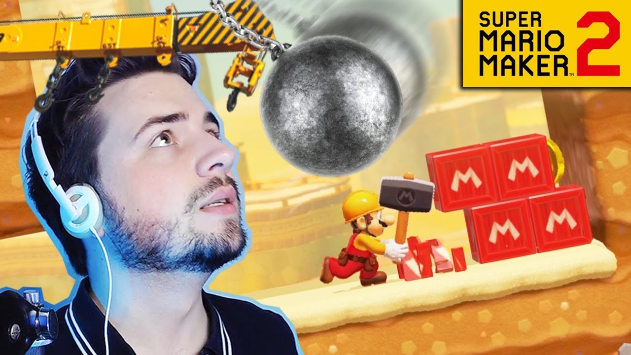 Abriss während der Aufnahme 🛠️ Super Mario Maker 2 Online