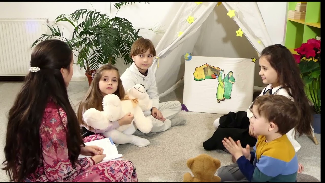 BIBLIA ÎN FIECARE ZI (Pentru copii) / 12 Ianuarie - Avraam primește vizita îngerilor