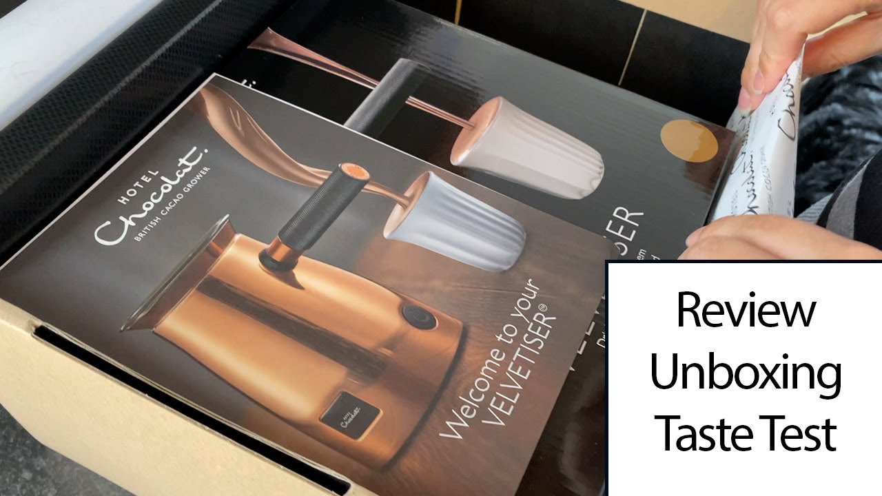 The Hotel Chocolat Velvetiser — распаковка, обзор и дегустация — машина для приготовления горячег...