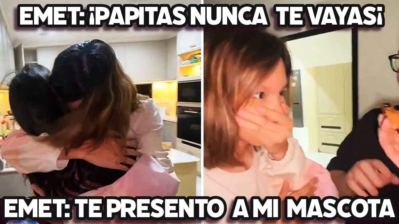 EMETSUKI EMOCIONADA POR LA LLEGADA DE PAPITAS + LE PRESENTA A SU MASCOTA