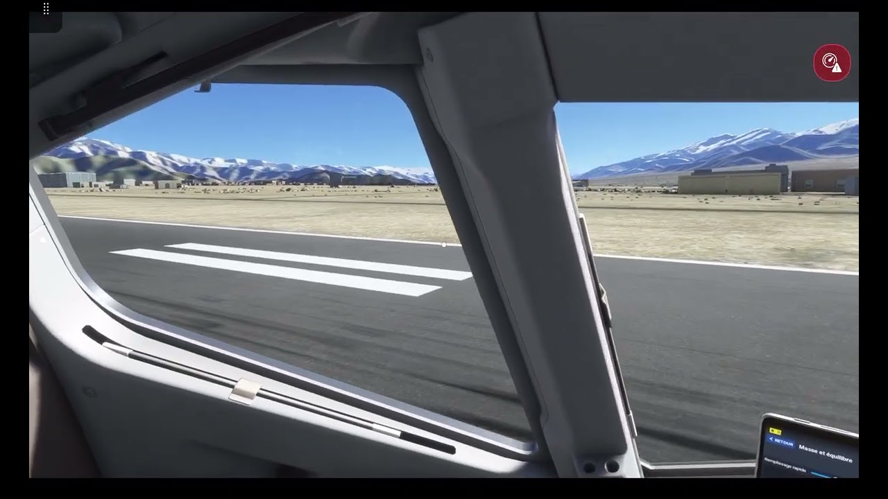 Atterrissage à [VILH]