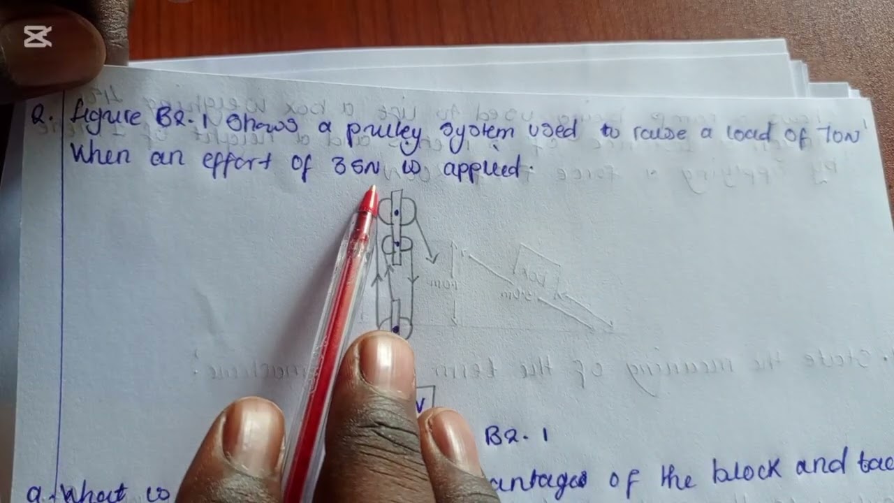 Physics, on simple machines 