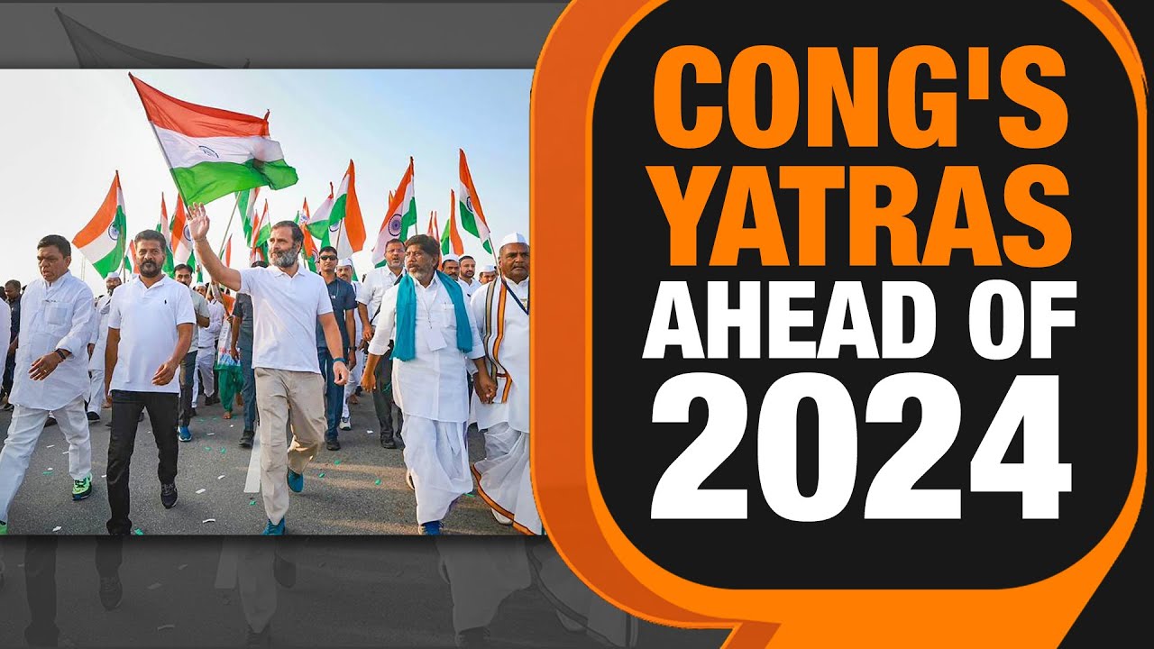 Congress in a Padyatra Mode on the 1st Anniversary of Bharat Jodo Yatra | News9