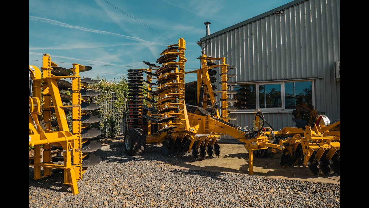 Garap cu discuri talere independente AGRISEM - DISC-O-MULCH REX 560