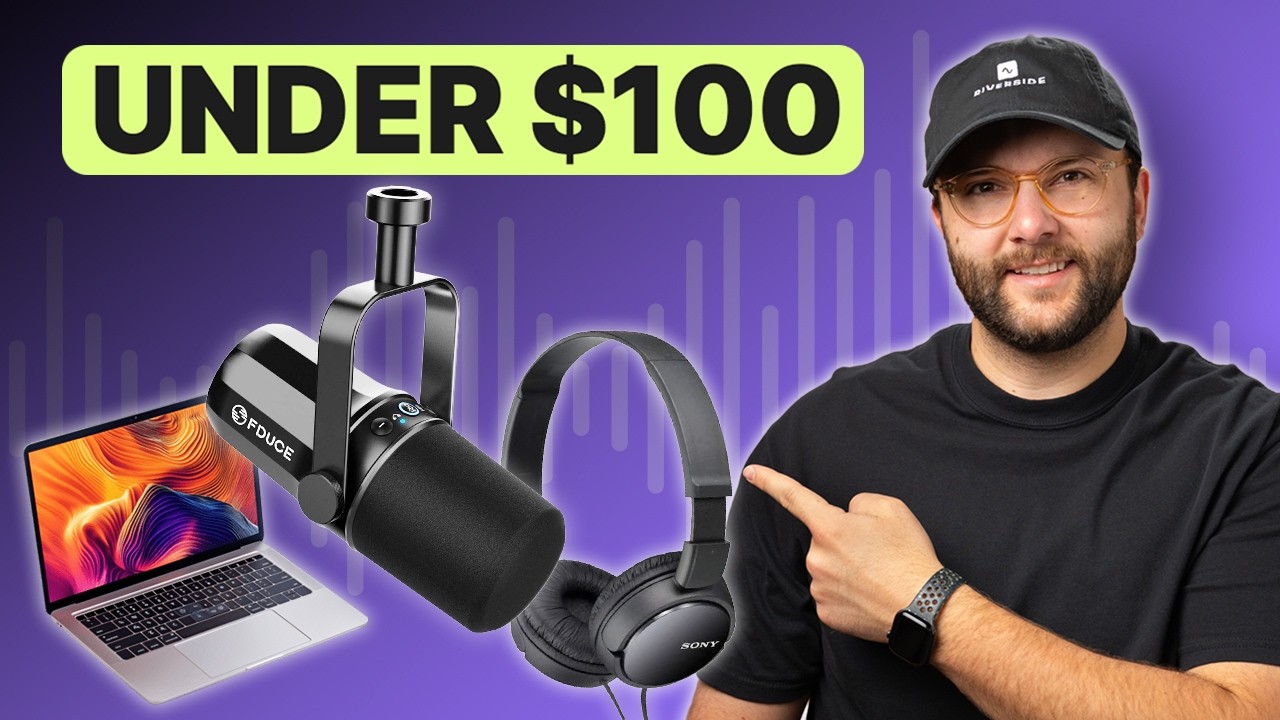 The BEST Audio Only Podcast Setup Under $100