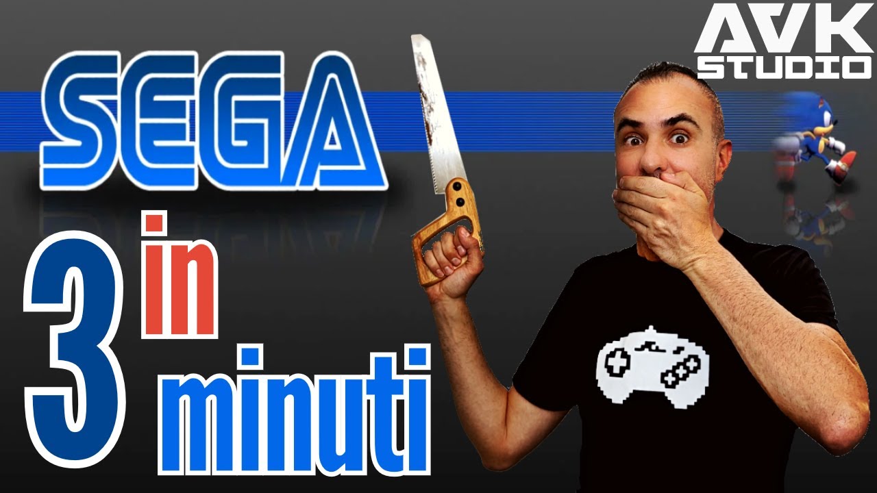 La Storia di SEGA in 3 Minuti - Mega Drive Saturn Dreamcast