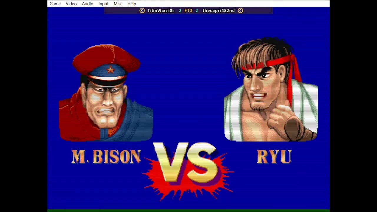 STREET FIGHTER 2 CE - TILINWARRIOR (P1) VS THECAPRI482ND (P2)
