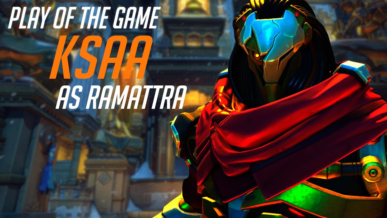 KSAA RANK 1 RAMATTRA GOD! POTG! OVERWATCH 2 TOP 500 SEASON 3