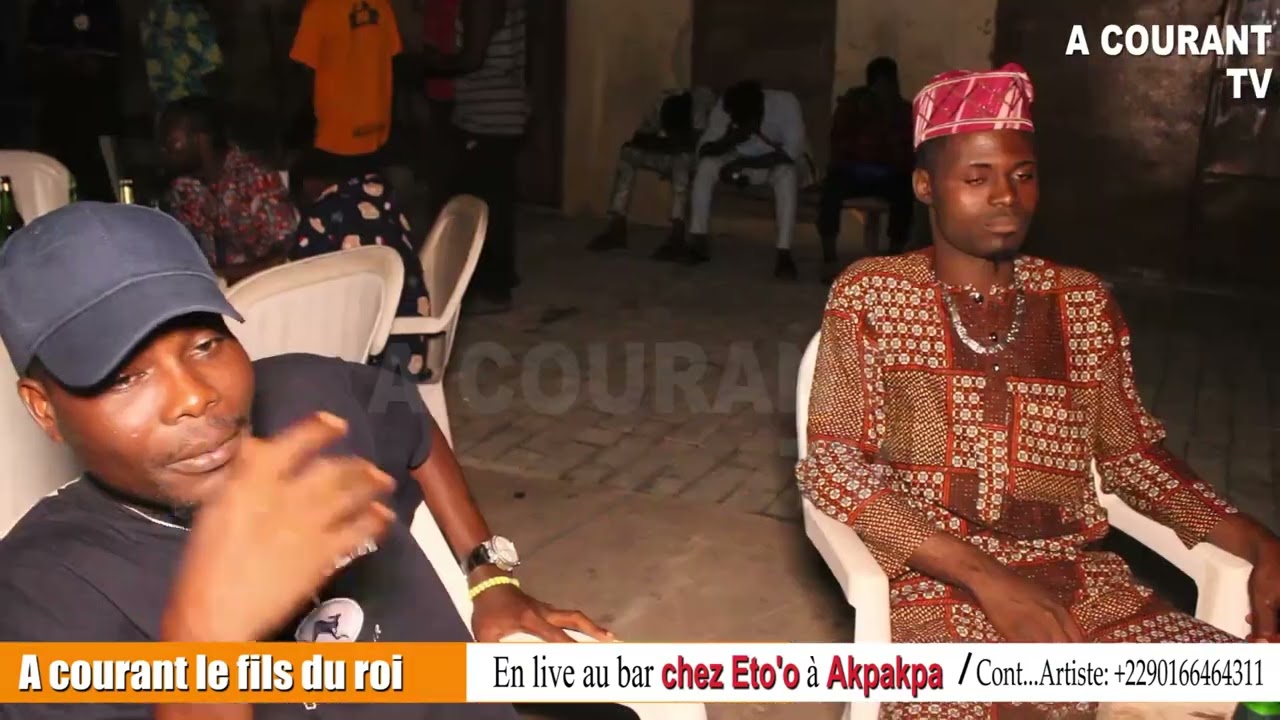 A Courant le fils du roi en live au bar chez Eto'o part1